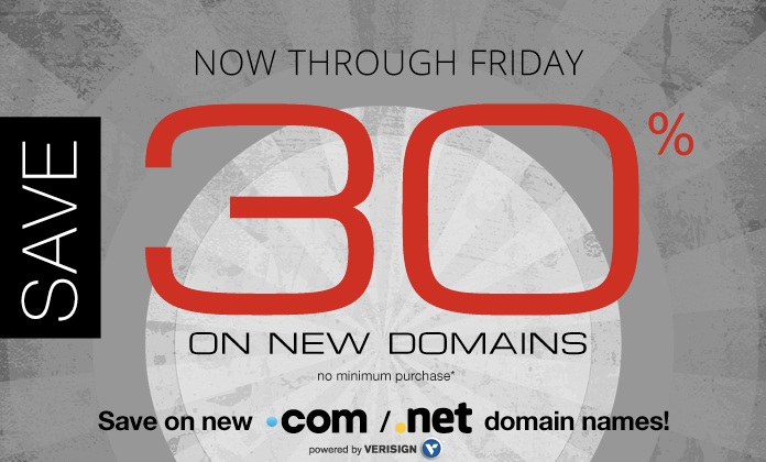 Domain.com giam gia 30 tat ca ten mien