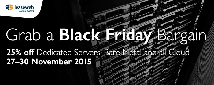LeaseWeb Black Friday
