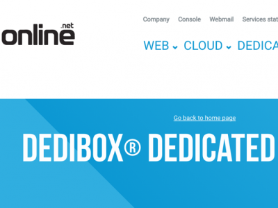Khuyến mại đặc biệt Dedicated Server từ Online.net, đăng ký nhanh