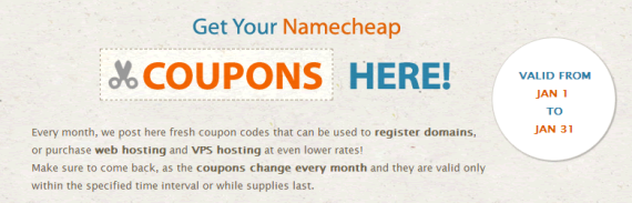 Namecheap Coupon