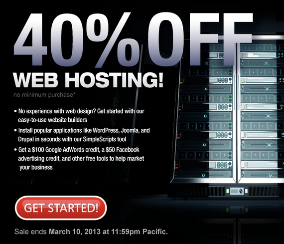 Domain.com giảm giá 40% hosting