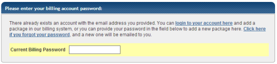 hostgator billing password