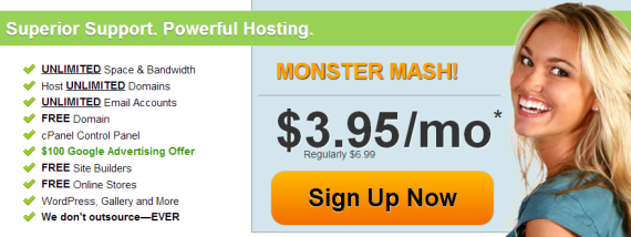hostmonster monster mash