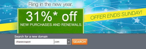 godaddy new year 2014