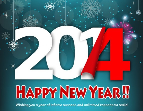 happy new year 2014