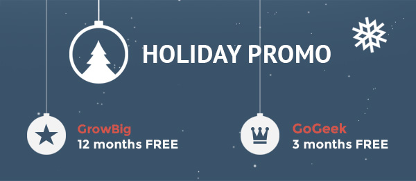 SiteGround Holiday Promo