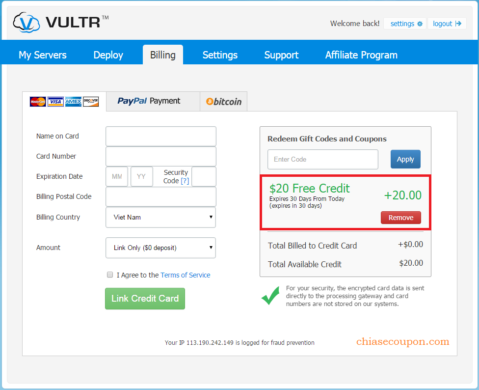 Billing country. Payment code что это. Vultr. Invalid coupon code redeem coupon. Evasion codes logo.