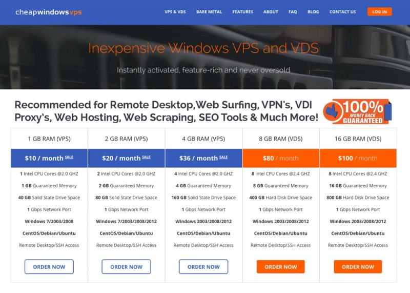 Cheap Windows VPS