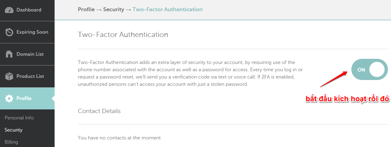 Two Factor Authentication 2
