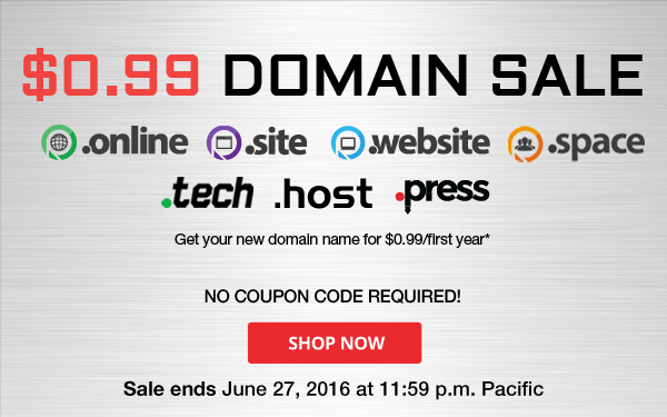 Domain.com 0.99 Sale Radix