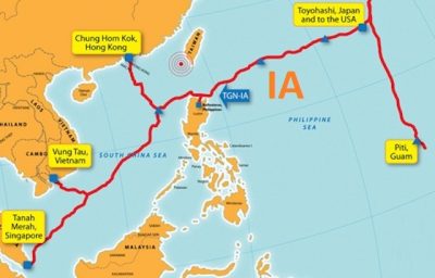 Cáp quang biển Liên Á vẫn chưa được sửa xong Cáp quang biển Liên Á vẫn chưa được sửa xong