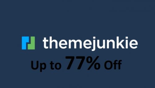 Theme Junkie Coupon – Sở hữu trọn đời toàn bộ theme chỉ với 22.5$