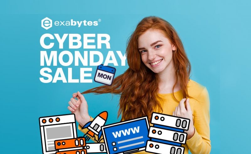 Exabytes khuyến mại Cyber Monday – Domain/Hosting/VPS/Server giá 0.99$, có location Singapore