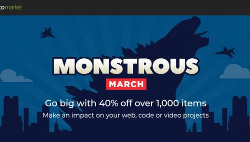 Envato Monstrous March – Giảm giá 40% rất nhiều Item HOT, có cả Theme & Plugin WordPress