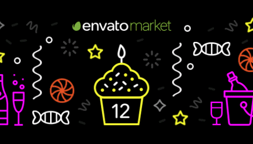 Sinh nhật Envato 12 tuổi, tặng bạn 6 món quà nhỏ