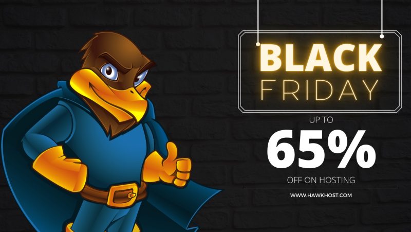 Black Friday – Hawk Host giảm tới 65% Hosting & VPS, có coupon trọn đời