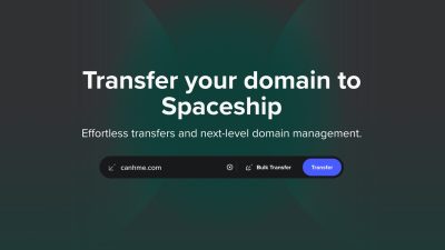 Transfer .COM giá 8.17$ tại Spaceship
